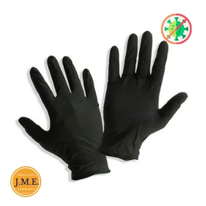 Guantes de nitrilo negros