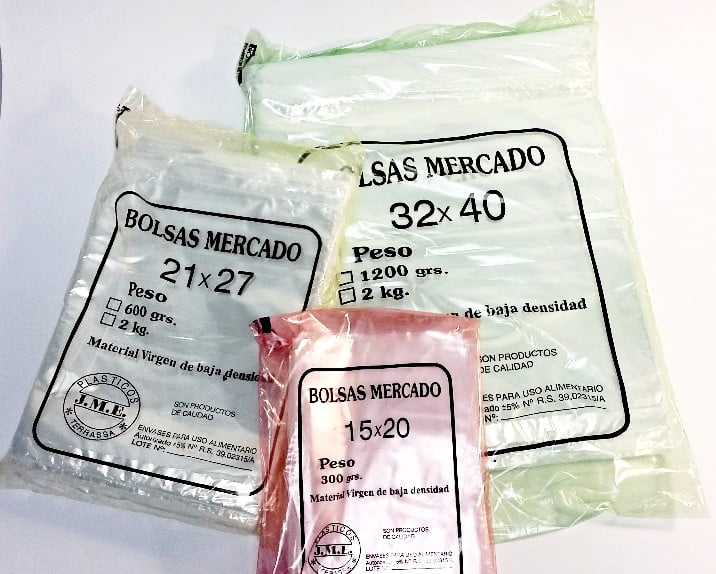 Bolsas polietilieno con block