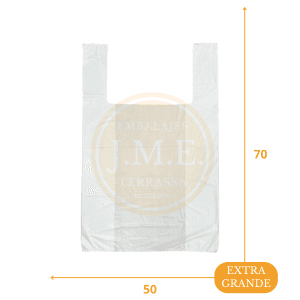 Bolsa de plástico camiseta con asas grande 50x70-min