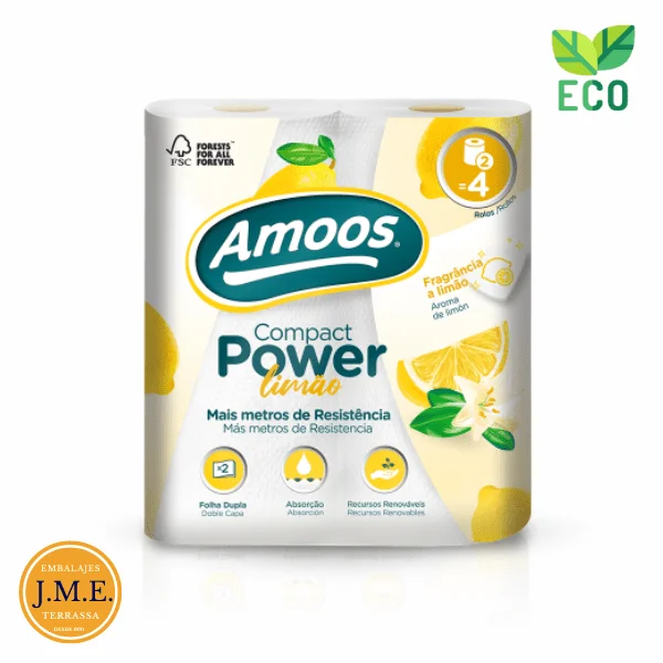 Papel cocina doméstico al por mayor Amoos