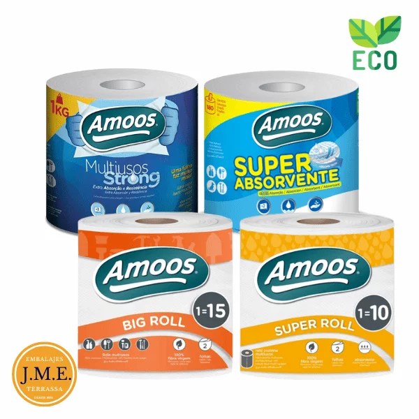 Papel de cocina multiusos al por mayor Amoos