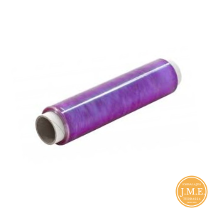 Papel film violeta para alimentación de tamaño industrial